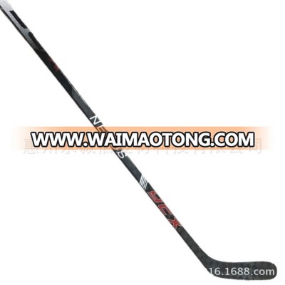 hockey stick 100% carbon fiber ice hockey stick 18K woven flex 60 65 teen hockey sticks factory