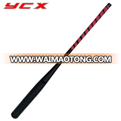 china hot sale custom 34 inch red and black composite baseball bat for sale